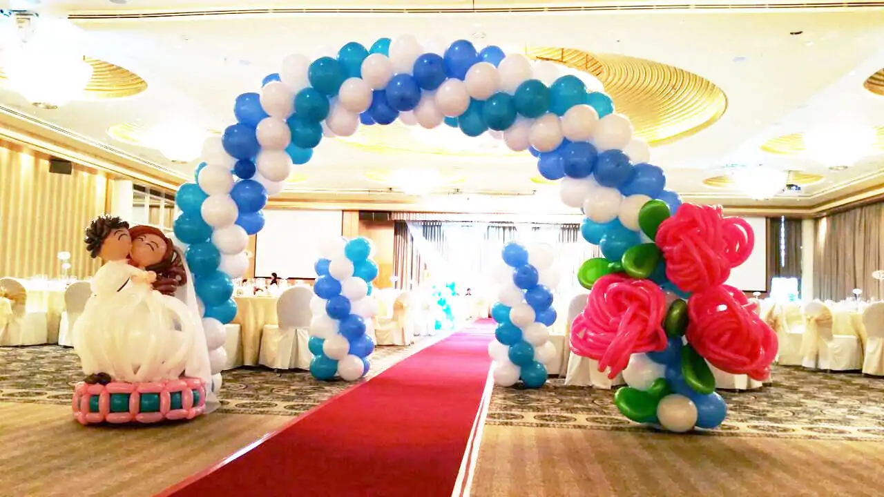 balloon decorations for wedding