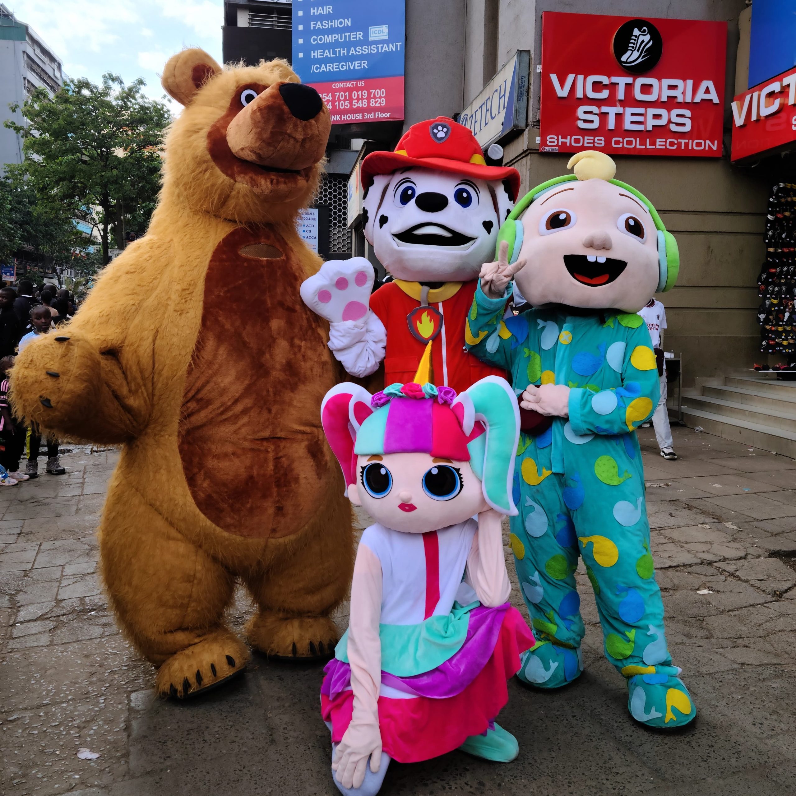 Mascot for hire in Nairobi