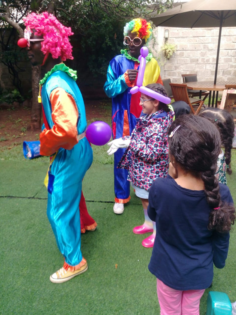 Balloon artists in Nairobi