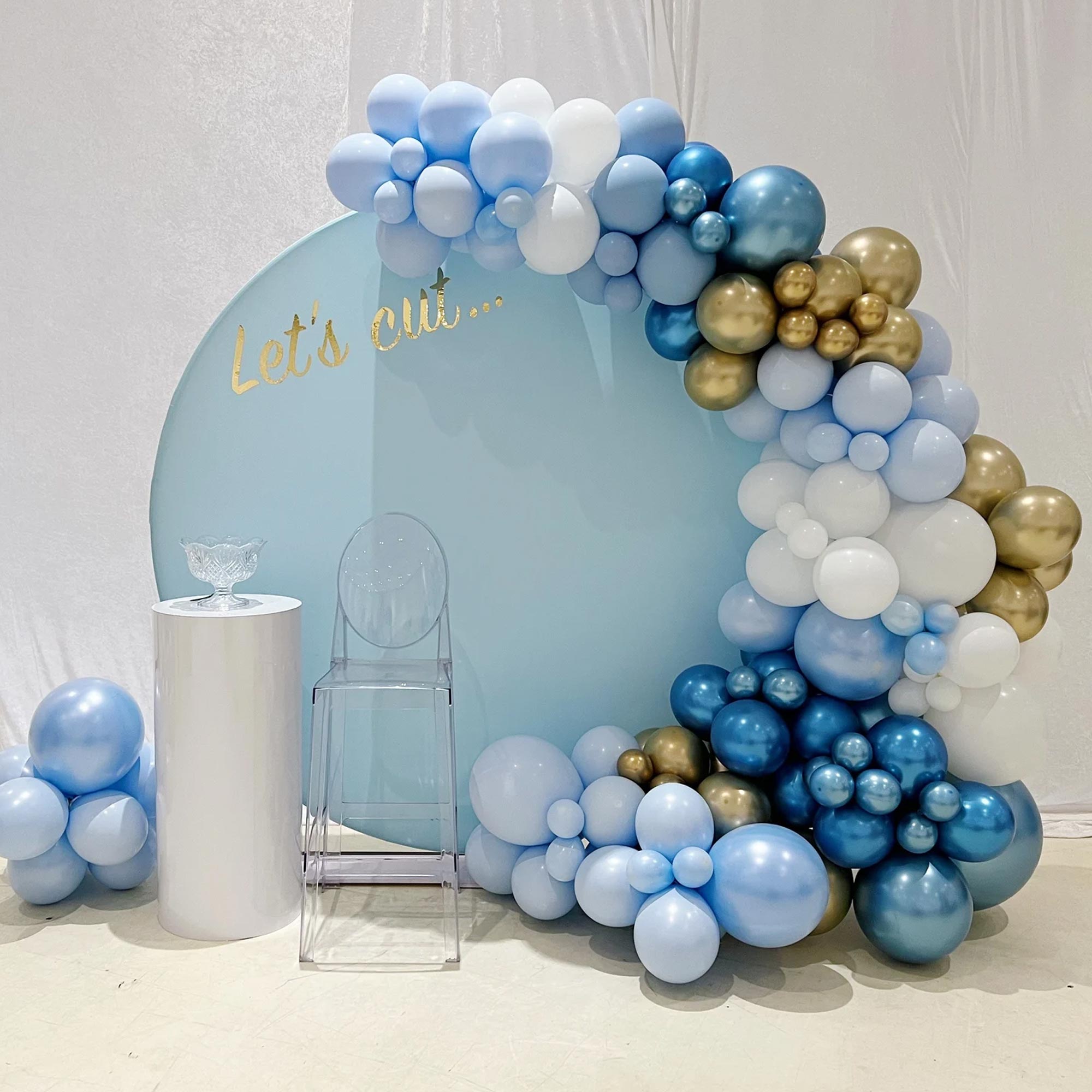 Balloon backdrop for baby showers in Nairobi