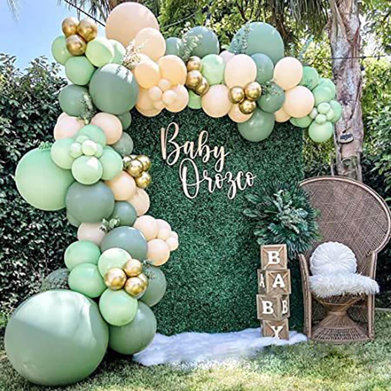 Balloon backdrop for baby showers in Nairobi