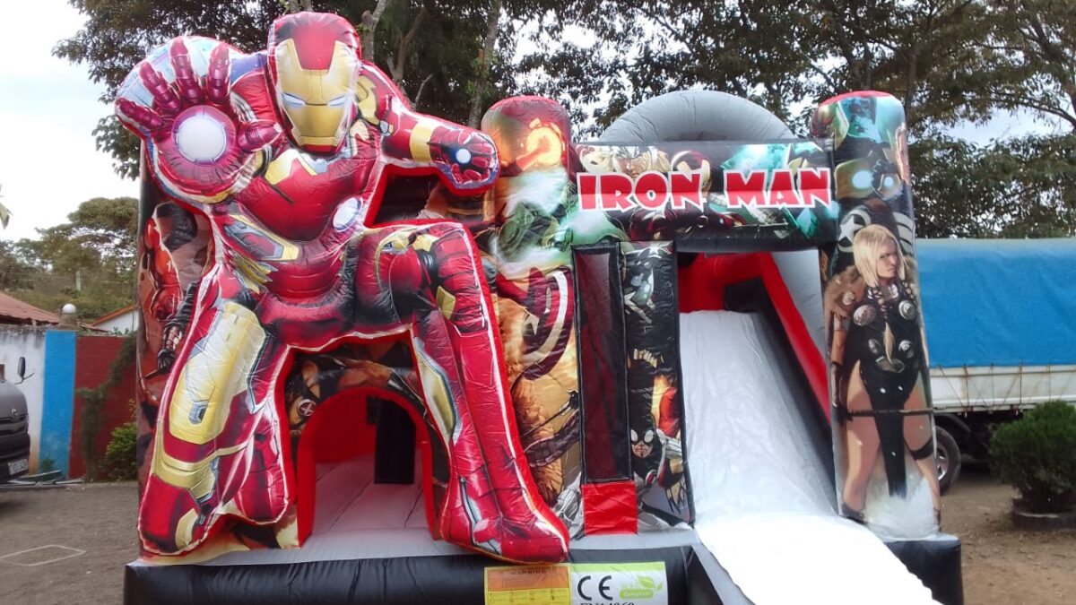Iron man bouncy castle in kilimani