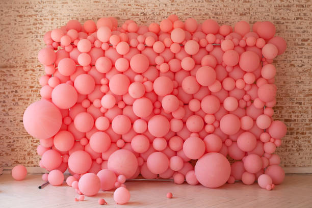 Photo-Wall Balloon Cluster