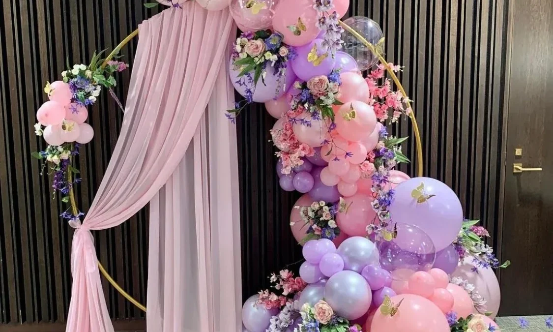 pink-purple-balloon-arch-Nairobi
